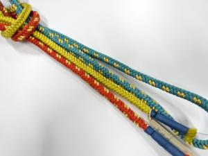 未使用品　正絹　手組帯締め